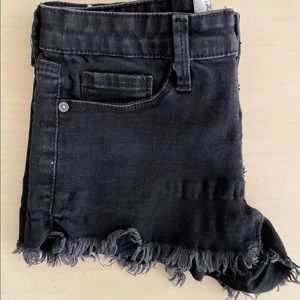 Mudd black shorts size 5